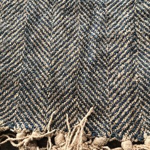 Restoration Hardware heavy throw blanket.